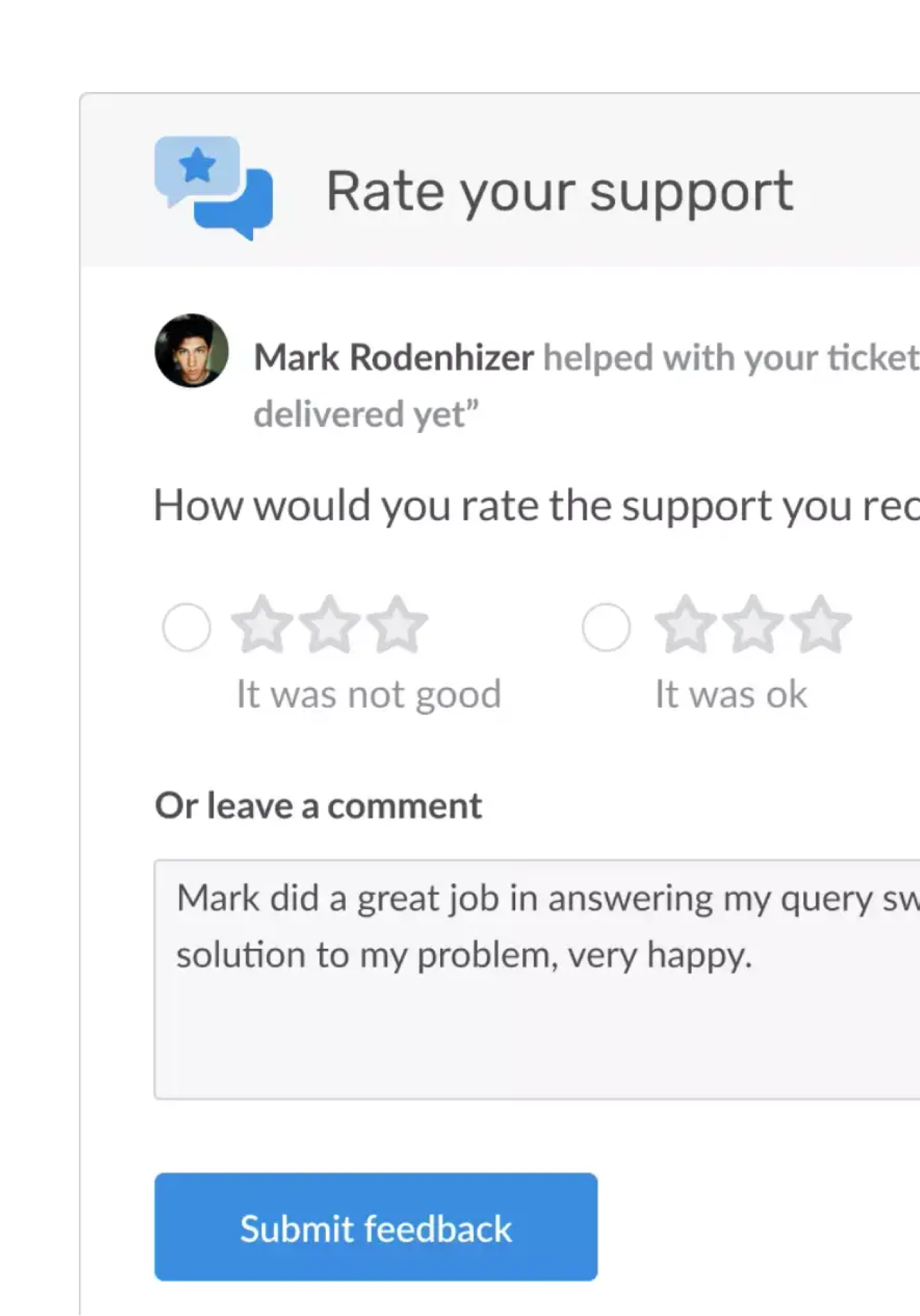 customer satisfaction