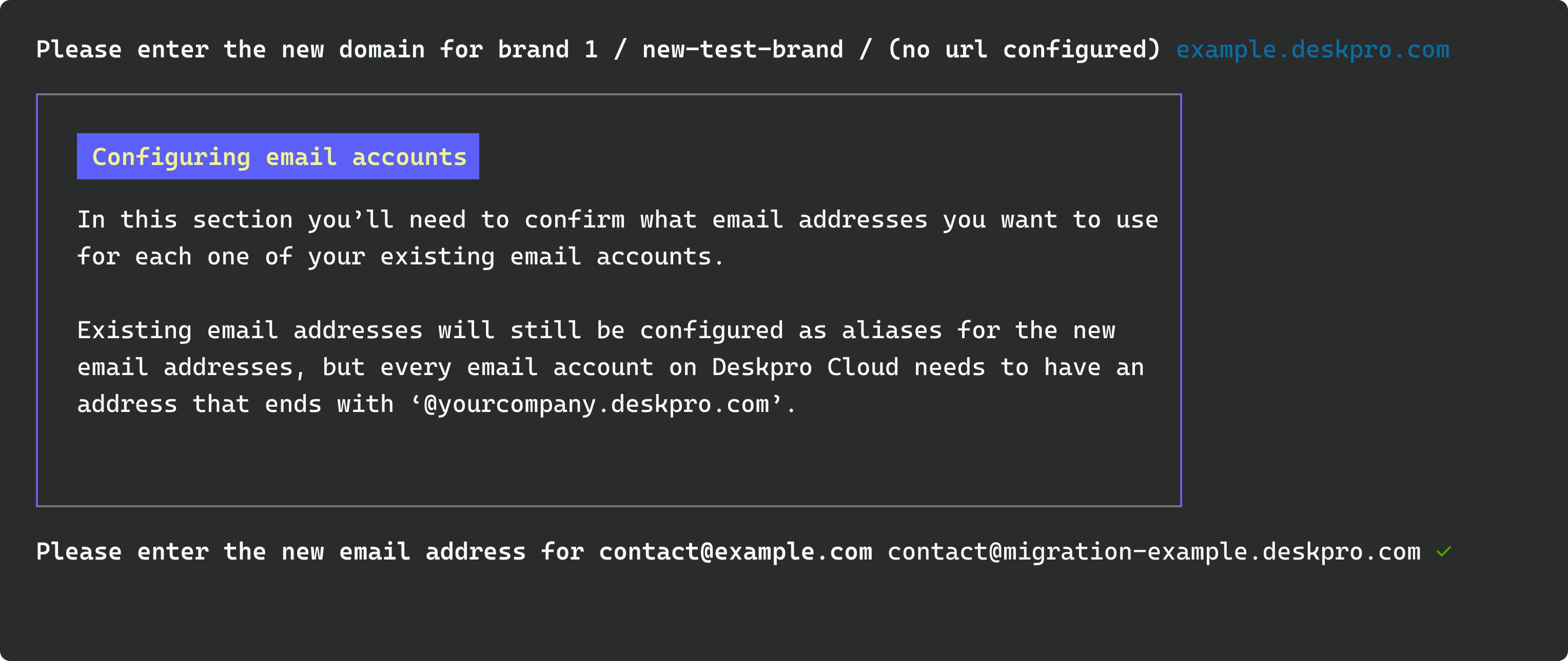 Configure your email accounts