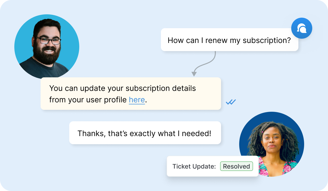 Live chat software